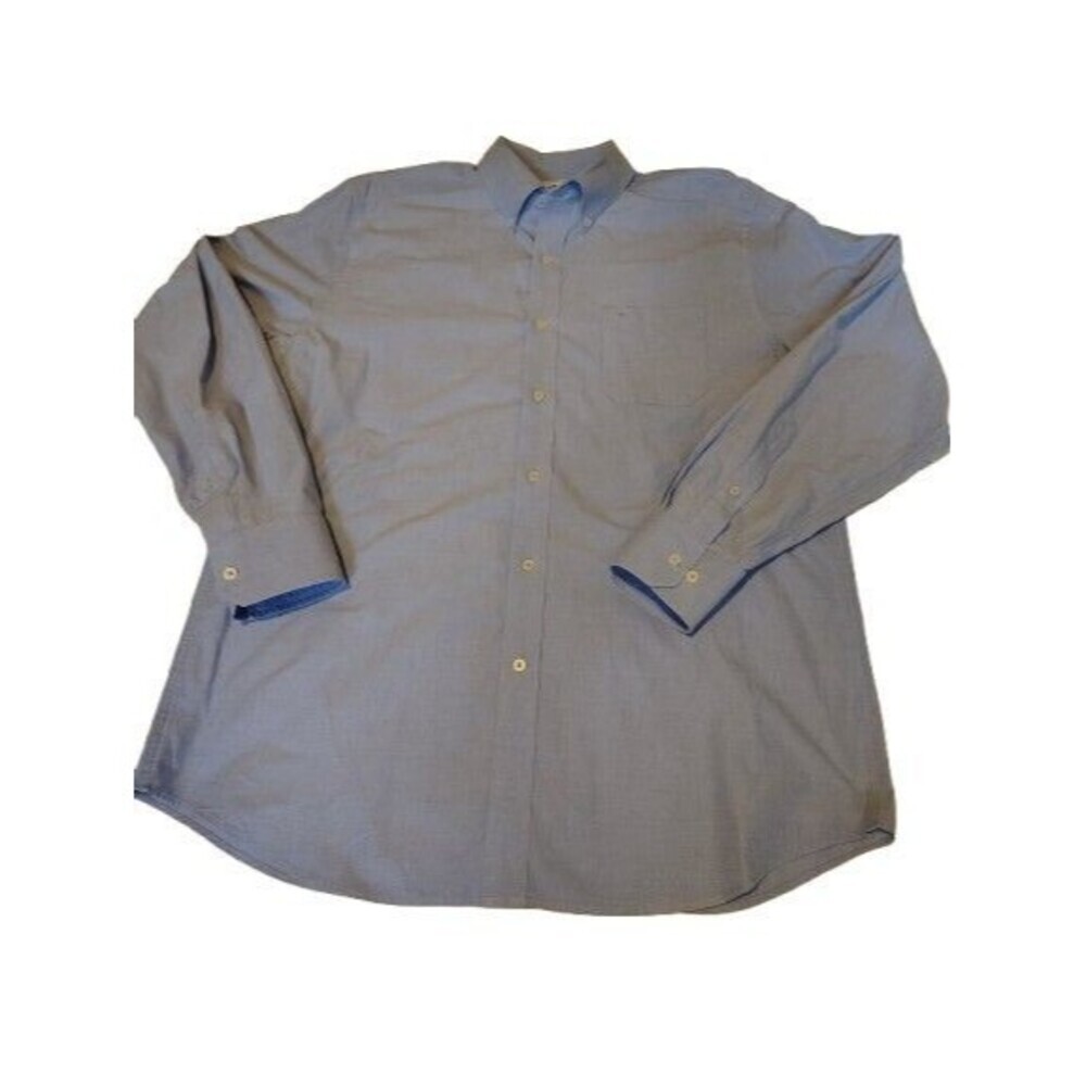 Southern Tide Classic Fit Blue Long Sleeve Button Down Shirt Size L